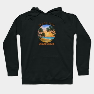 endless summer, fun summer artistic design v15 Hoodie